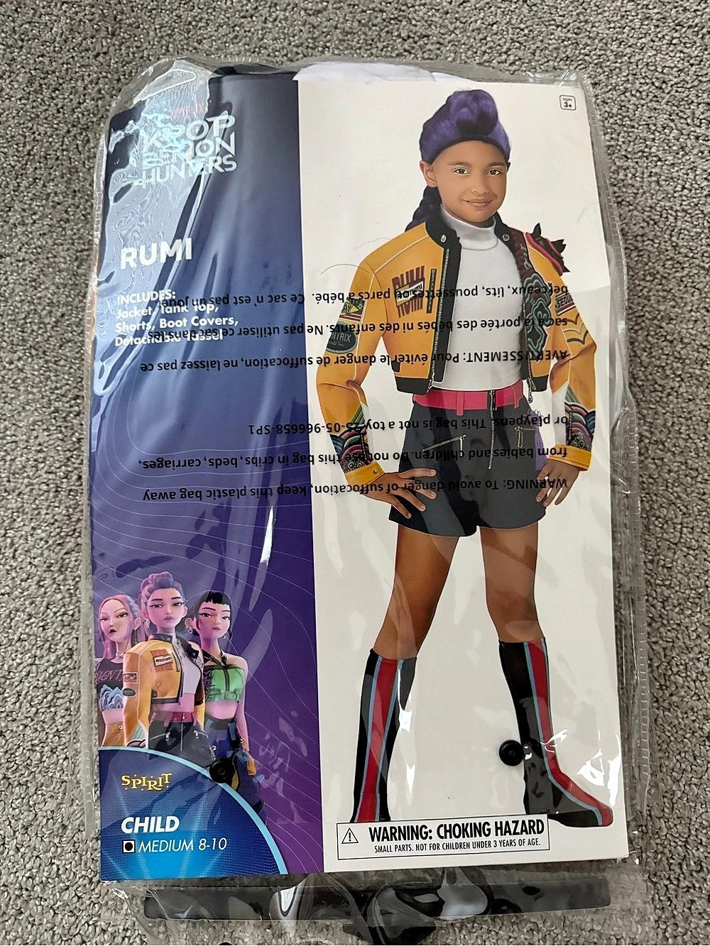 K-Pop Demon Hunters Rumi Costume - Kids Size Medium 8-10. Worn once